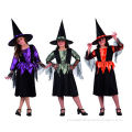 Halloween Costumes, Black Knitted Fabrics, Oxford Cloth Hat and Black Spider Reticular